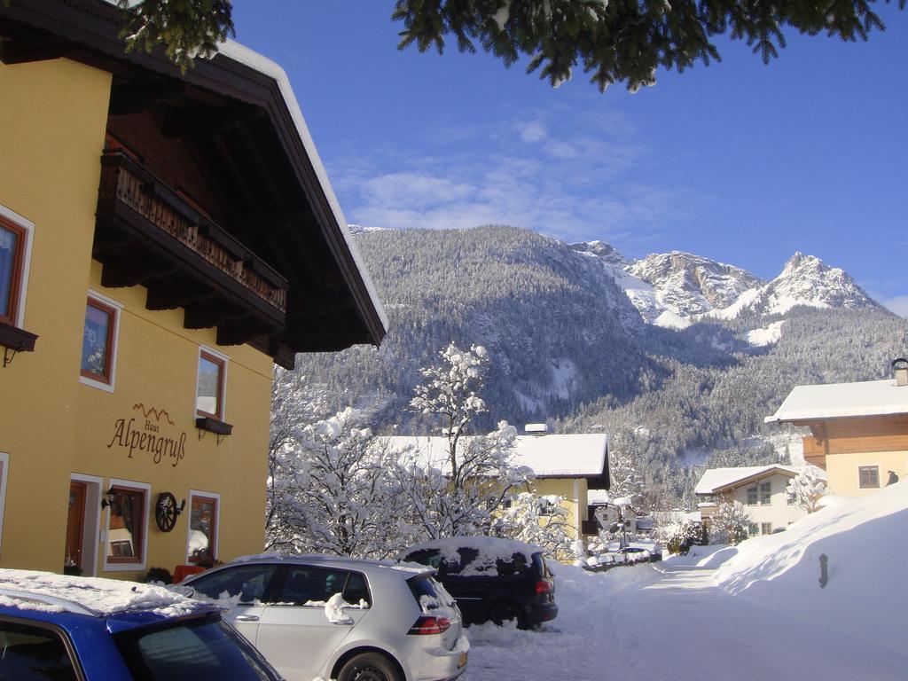 Haus Alpengruss Apartment Lofer Exterior foto